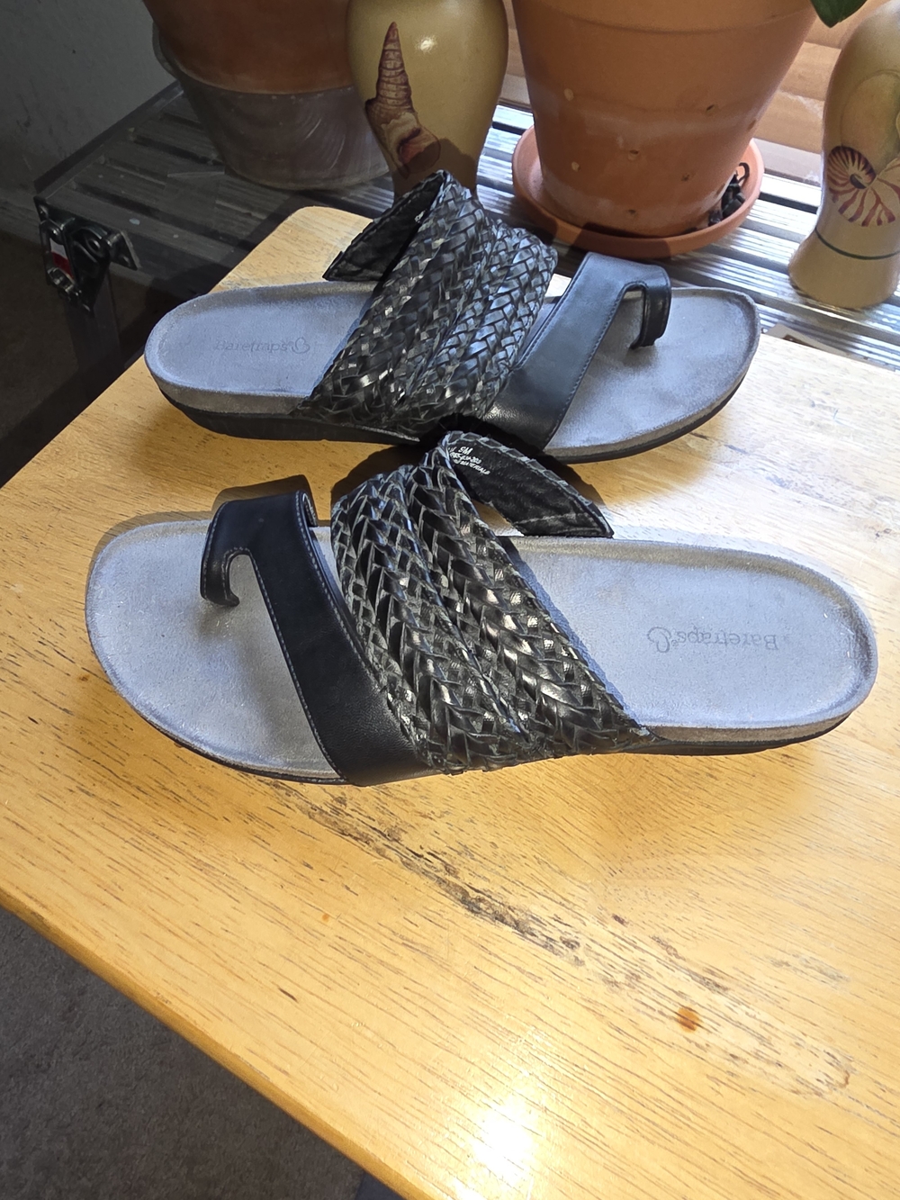 Baretraps Braided Slide Sandals